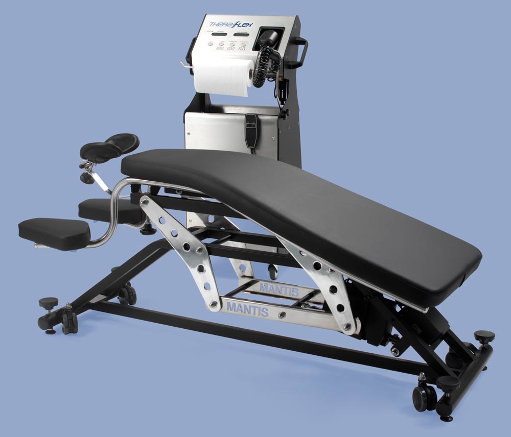 Theraflex mechanical therapy machine used at Indy Back In Balance